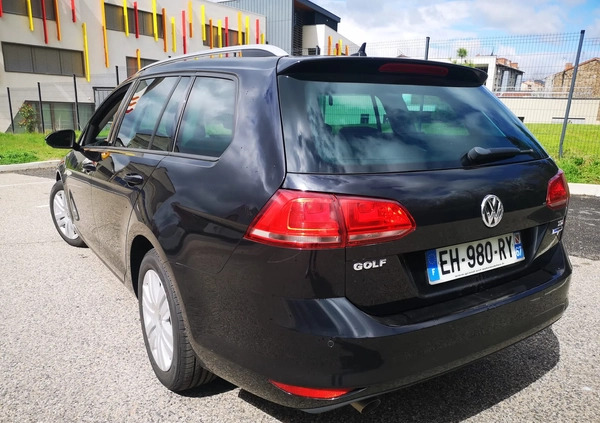 Volkswagen Golf cena 42900 przebieg: 150000, rok produkcji 2016 z Trzcianka małe 379